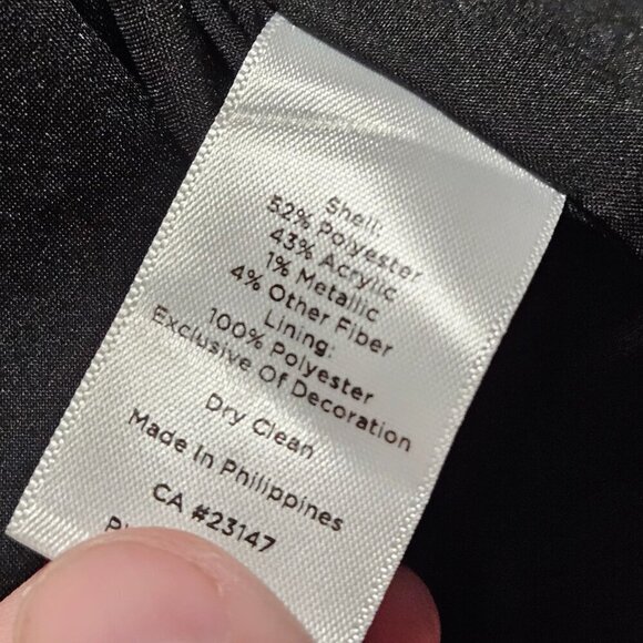 Talbots Bouclé Tweed Pencil Skirt Womens 10 Plaid Polyester Acrylic Blend - Picture 4 of 8